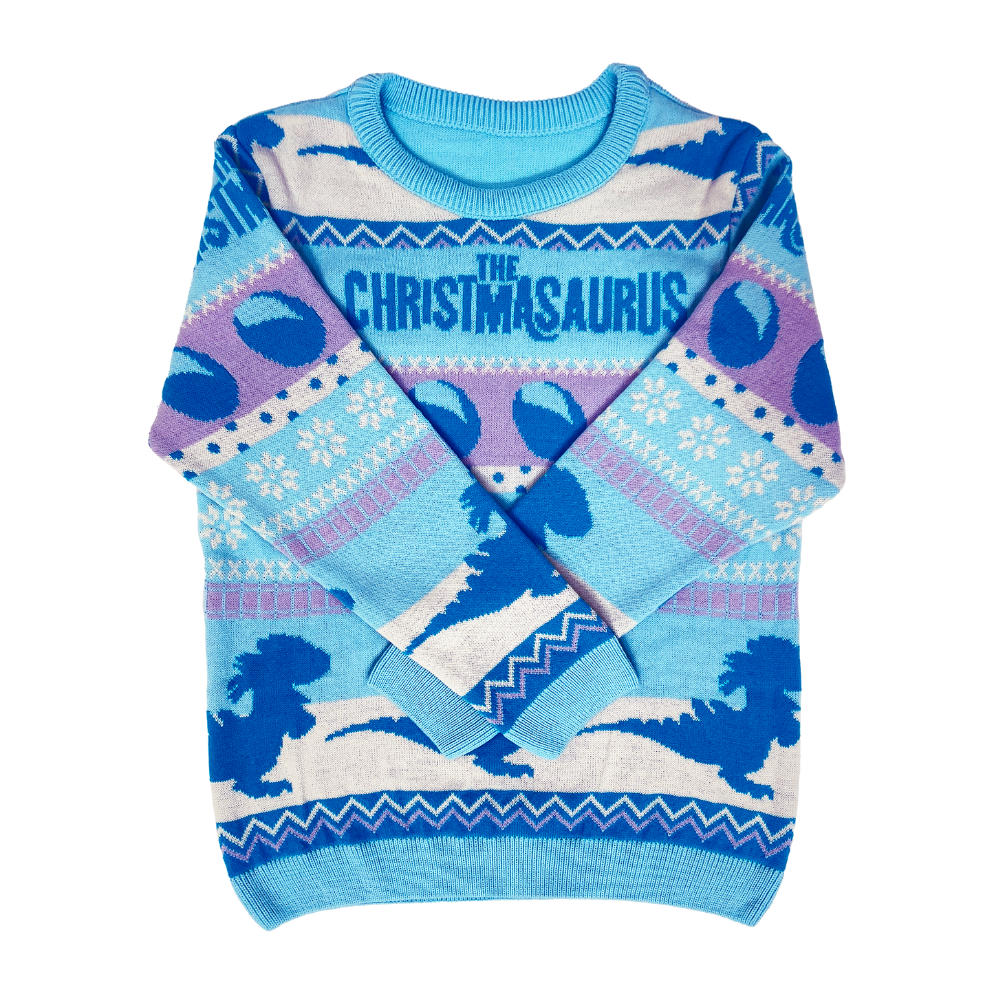 Christmasaurus Knitted Jumper