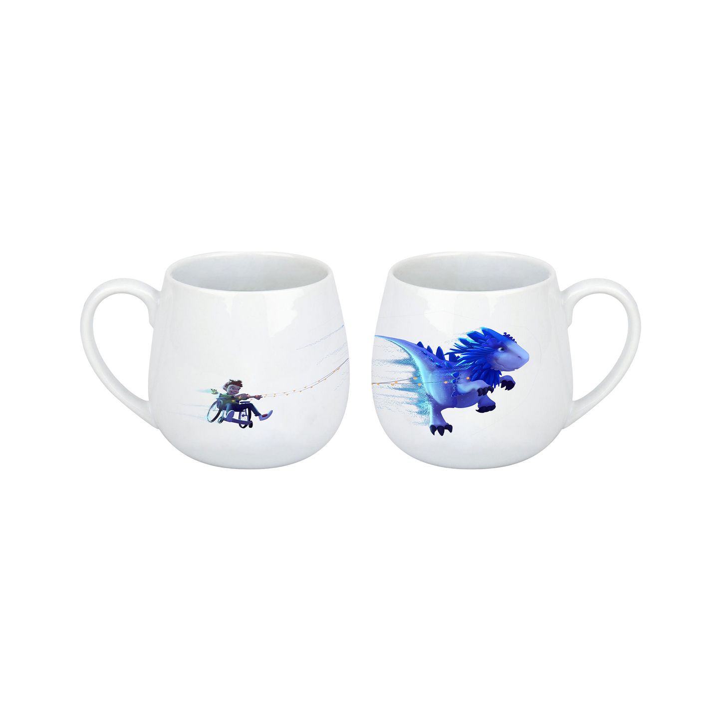 Flying Christmasaurus Mug