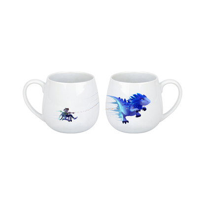 Flying Christmasaurus Mug