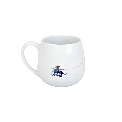 Flying Christmasaurus Mug